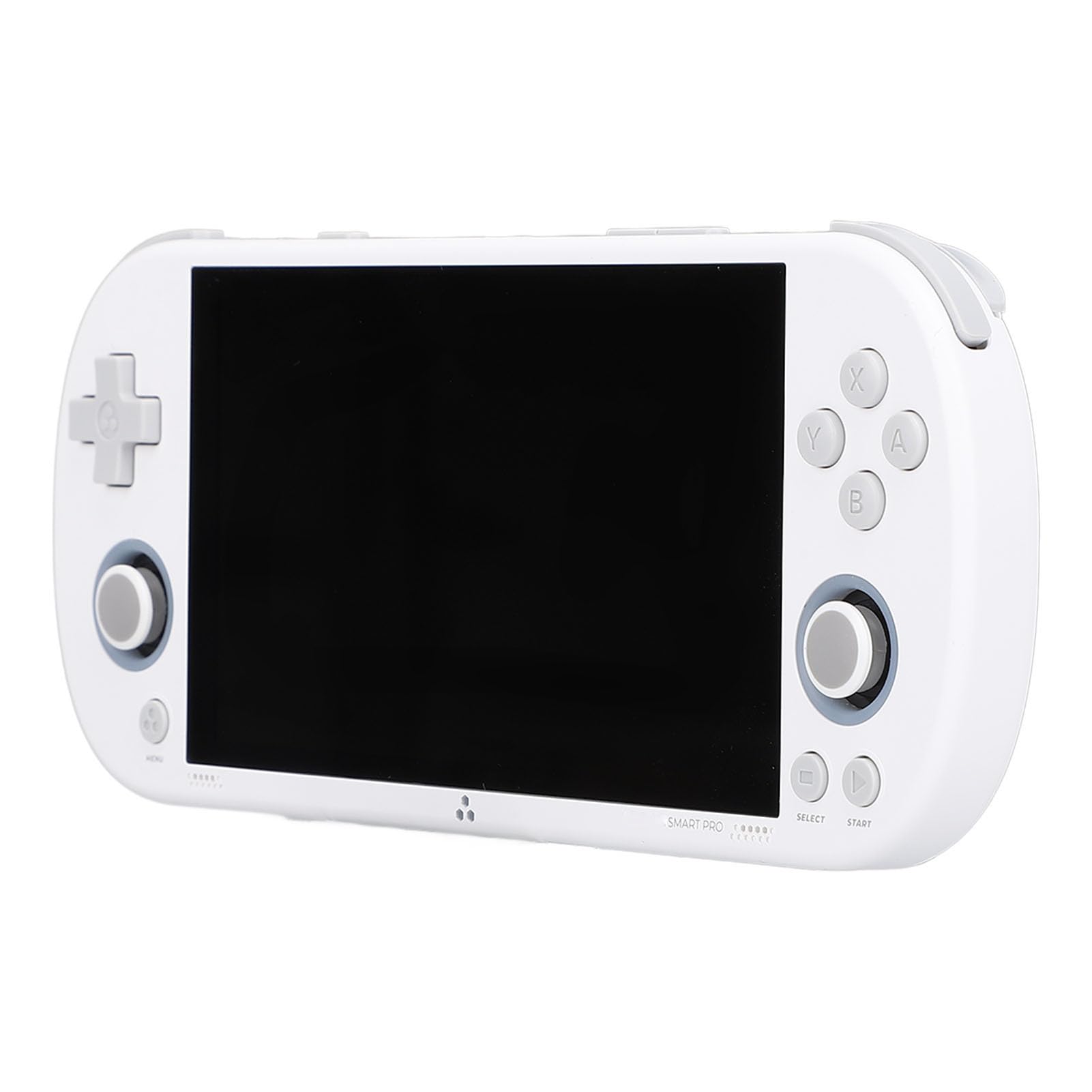 Handheld Console Game, Przenośne Konsole Gier 5000 MAh Pojemność Baterii 4,96 Cala IPS Ekran z światłem Otoczenia dla Rozrywki (WHITE)