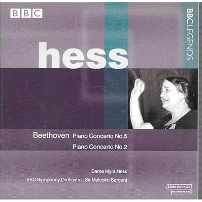 Beethoven - Piano Concertos Nos. 2 & 5 / Hess