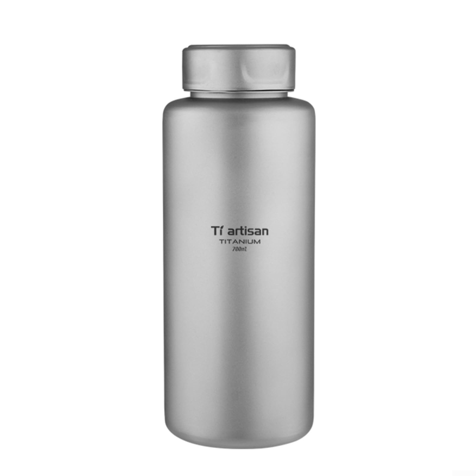 Bouteille d'eau en titane étanche pour le camping et la randonnée, gourde légère résistante aux chutes avec large goulot pour thé et café (1 000 ml)