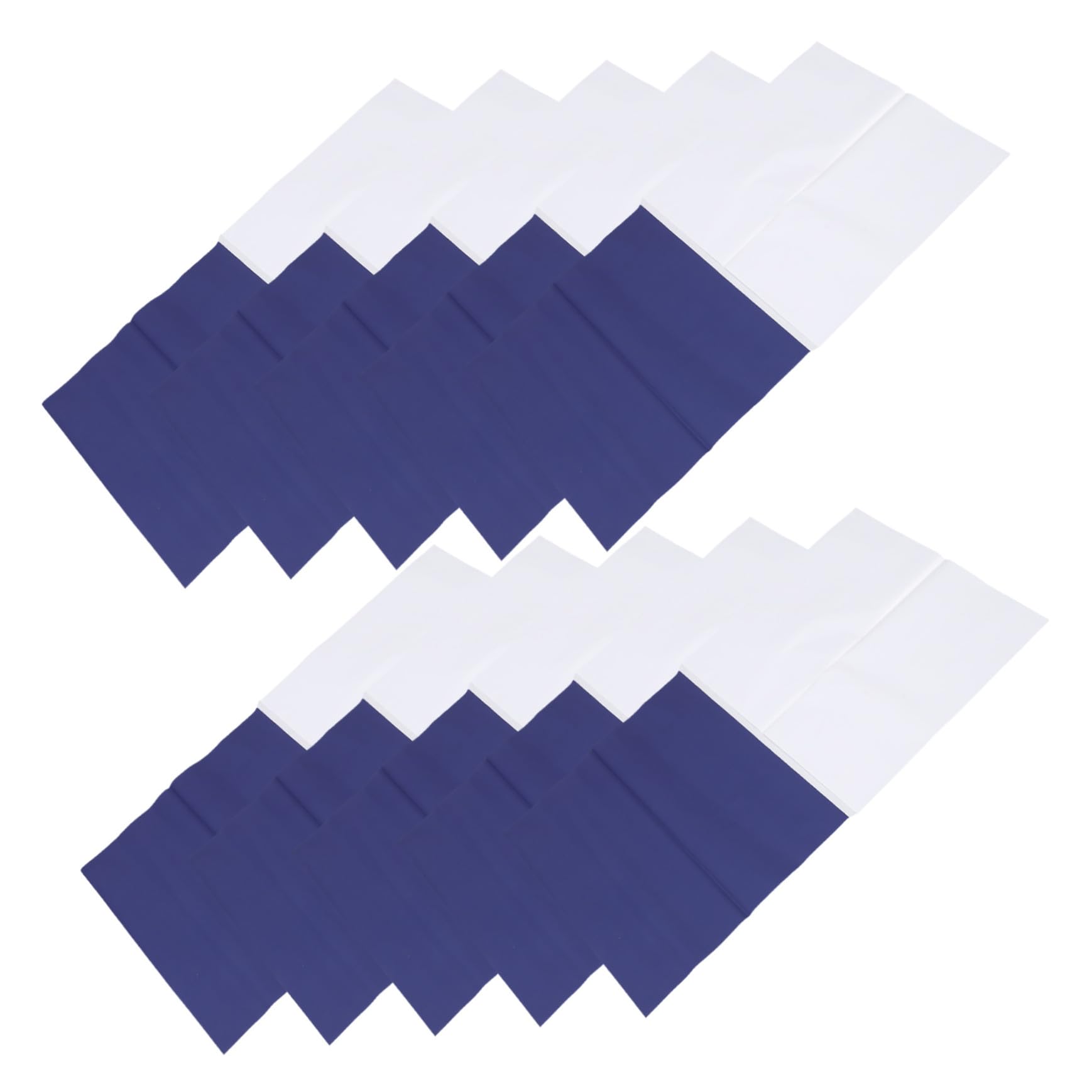 Papier emballage imperméable bleu et blanc pour protéger la fraîcheur - 8