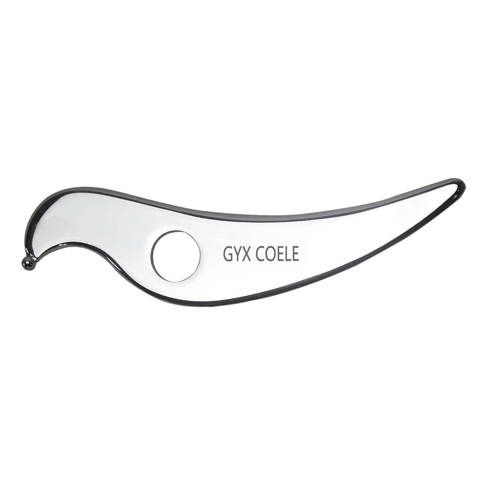 GYX COELEMedical Grade Stainless Steel Gua Sha Scraping Massage Tool ,IASTM Tool, Soft Tissue Therapy Used for Arms, Back, Legs, ,Shoulder Reduce Muscle Soreness (GYX COELE-24)