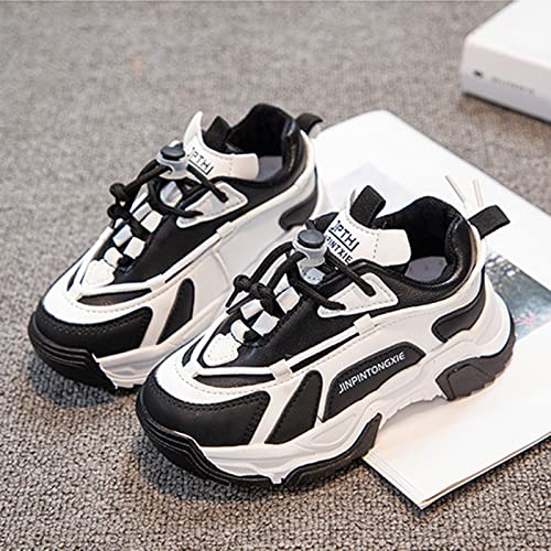 Kids Sneakers Boys Girls Lace-up Tennis Unisex-Child Lightweight Breathable Walking Casual Sport Shoes3