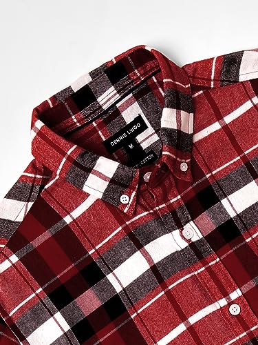 Image of Dennis Lingo Men's Cotton Checke Regular Fit Shirt