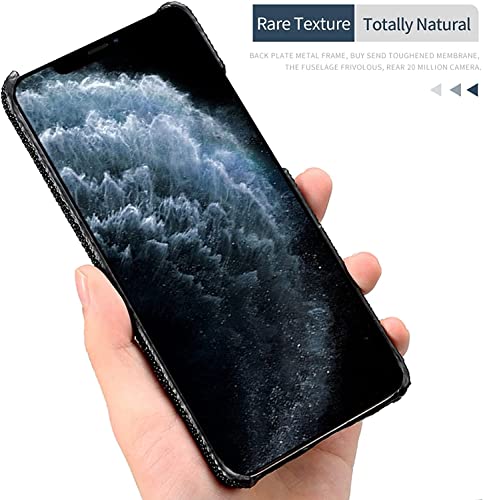 Étui de luxe iPhone 14 Pro en cuir véritable résistant pour protéger des chutes - 4
