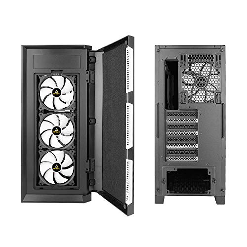 Antec Ventola da 120 mm, Ventola da PC ad Alte Prestazioni, connettore a 3 Pin, Serie PF12 Singola