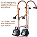 2 Pack Heavy Duty Ladder Roof Hook with Wheels