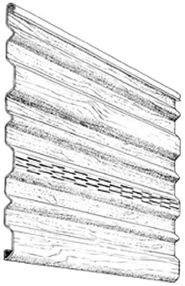 Rustique 1HCTLSA Heritage Shadow Airflow Panel