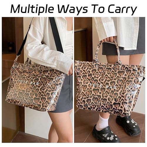 Bolso Tote Grande de PVC para Mujer Letras miniatura 2