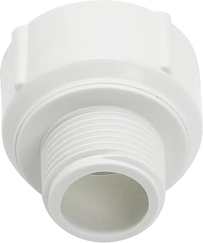 Miniatura 5 de 10 piezas de PVC reductor de manguera de jardín hembra acoplamiento de buje hembra, rosca macho de 12 pulgada a rosca hembra de 34 pulgadas,