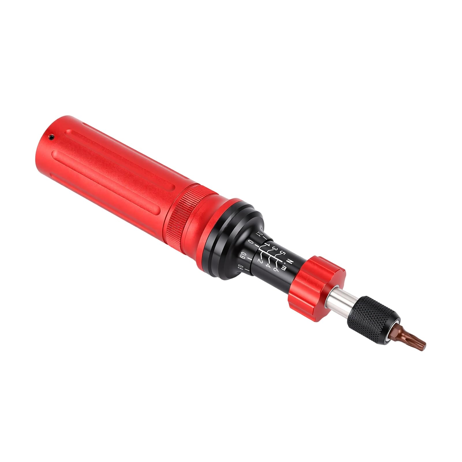Generic Zestaw Regulowanych Mechanicznych Wkrętaków Skrętnych Wkrętak Precyzyjny do Napraw Konserwacyjnych Rowerów Zakres 1–6 Nm Nasadka Sześciokątna 1/4 Cala, do Naprawy Elektroniki i Montażu Mebli