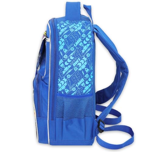 Disney Cars Backpack for Boys - Bundle with 15.5” PIxar Cars School Bag with Front Pockets, Water Bottle, Stickers, More | Lightning McQueen Backpack for Kids4