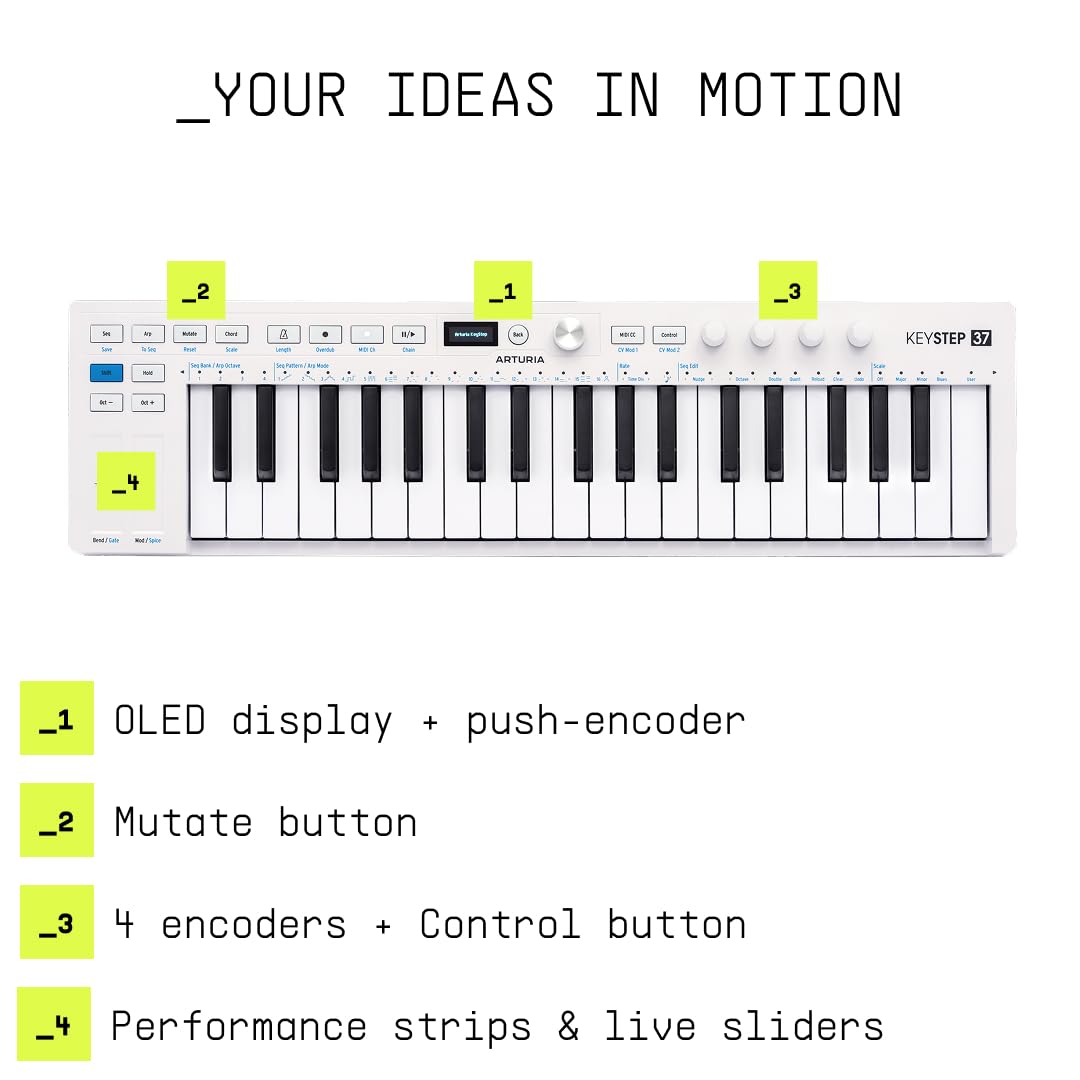 Arturia KeyStep 37 mk2 - Clavier midi
