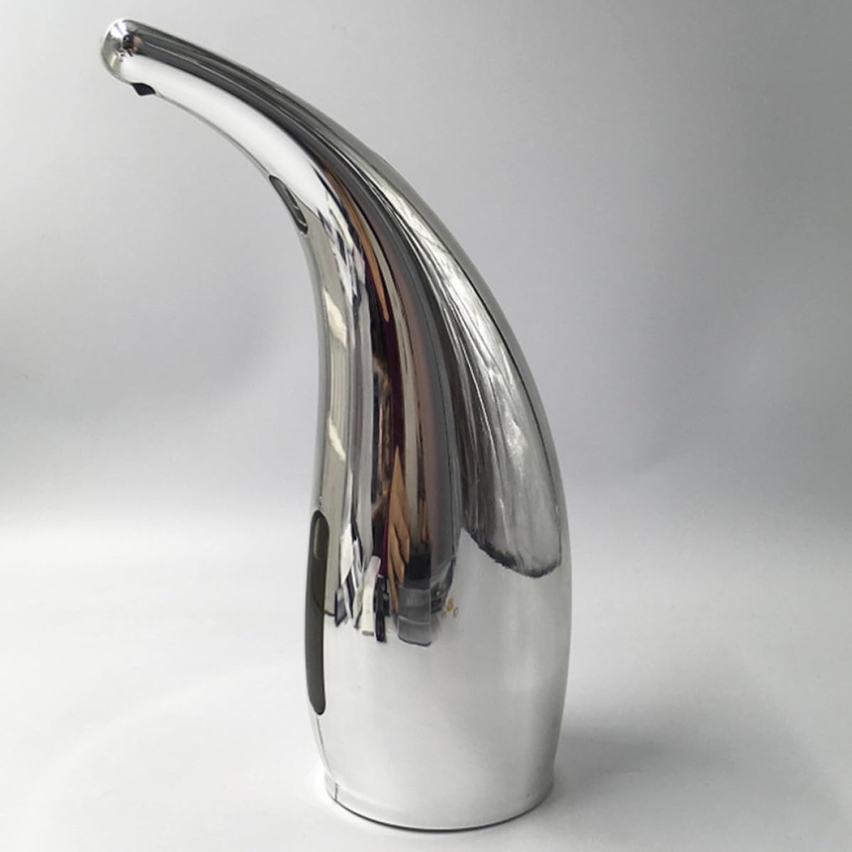 STOBAZA Dispensador de Jabón Automático sin Contacto Abs para Cocina y Baño, Capacidad 300ml, Salida Ajustable y Manos Libres, sin Batería