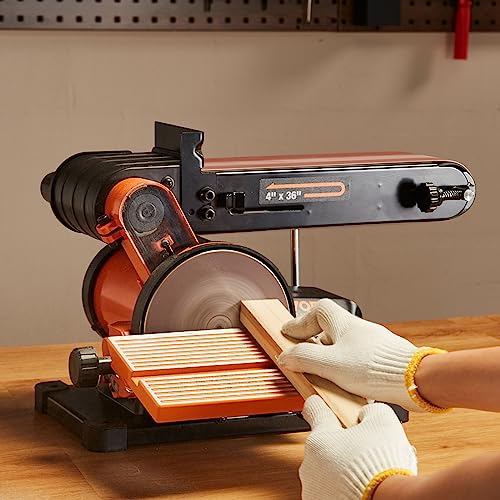 Vevor 4.3A BELT DISC SANDER Belt Sander, 6Inch Disc Sander And 4X36 Inch Belt Sander Combo thumb #7
