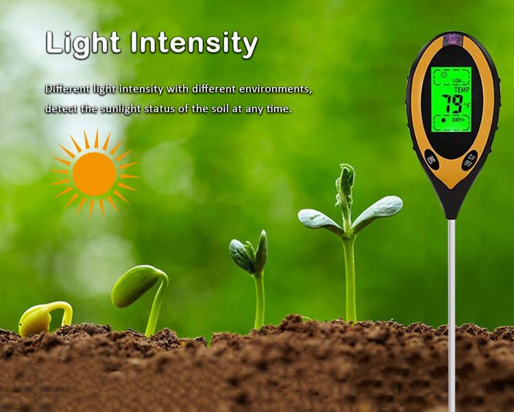 4-in-1 soil detector