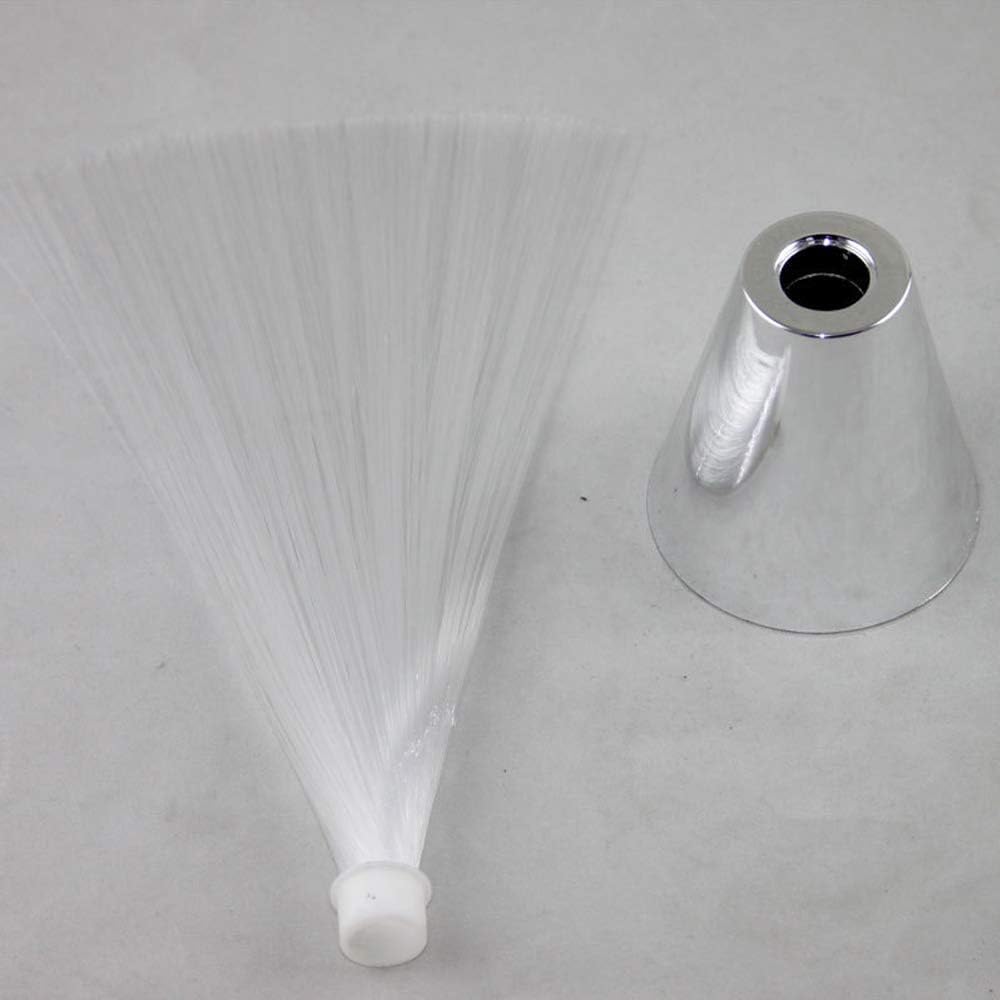 Vizaro LED Multicolor Changing Fiber Light Colourful Changing Fibre Optic Fountain Party Light Nightlight Lamp Calming Lamp Christmas Gift 3