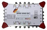  BMS 998 DC Multischalter 9/8 Kaskadierbar für 2 Satelliten und 8 Teilnehmer