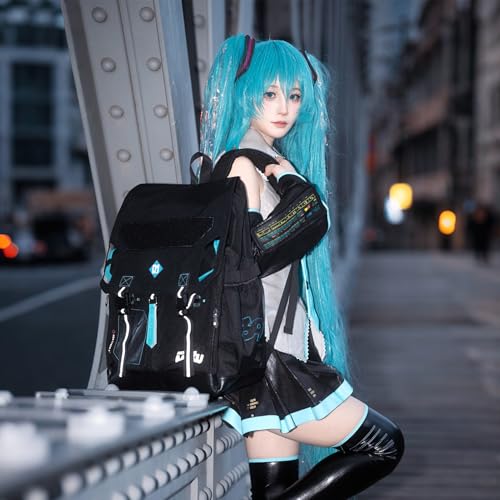 Image of Backpack Travel Daypack Collaboration Series for Hatsune Miku, 27L Hiking Bag for Women & Men