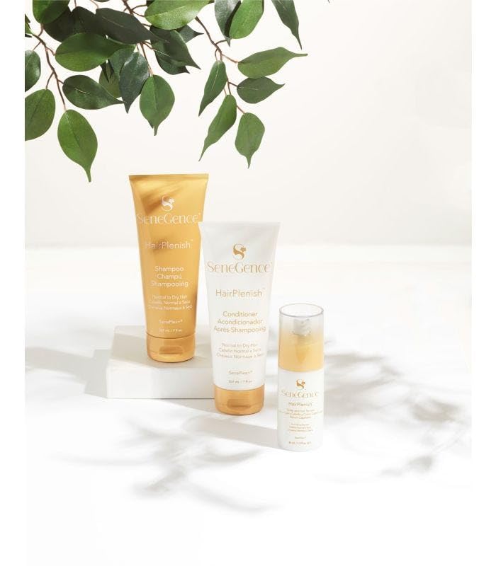 SeneGence HairPlenish Conditioner for Normal to Dry Hair, 7 Fl Oz, Nourishing Formula Reduces Frizz and Tangles, Free from Sulfates, Parabens, & Silicones