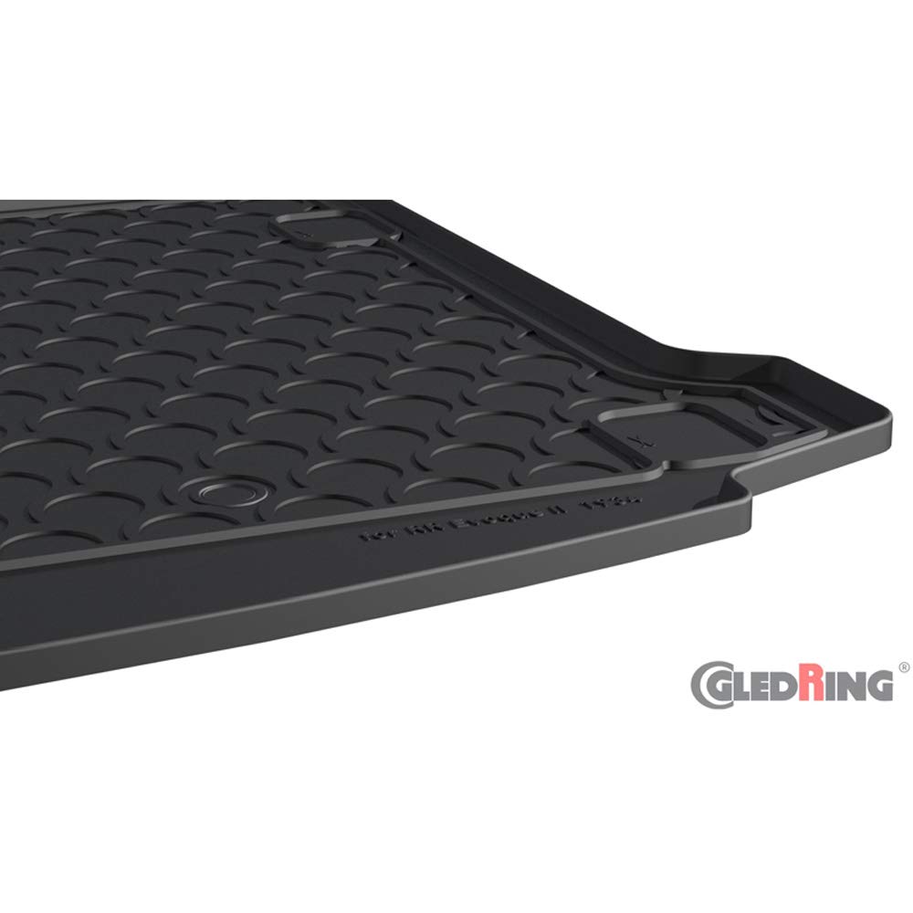 Gledring Tappeto Bagagliaio in Rubbasol (Gomma) Compatibile con Range Rover Evoque 5-Porte 2019-