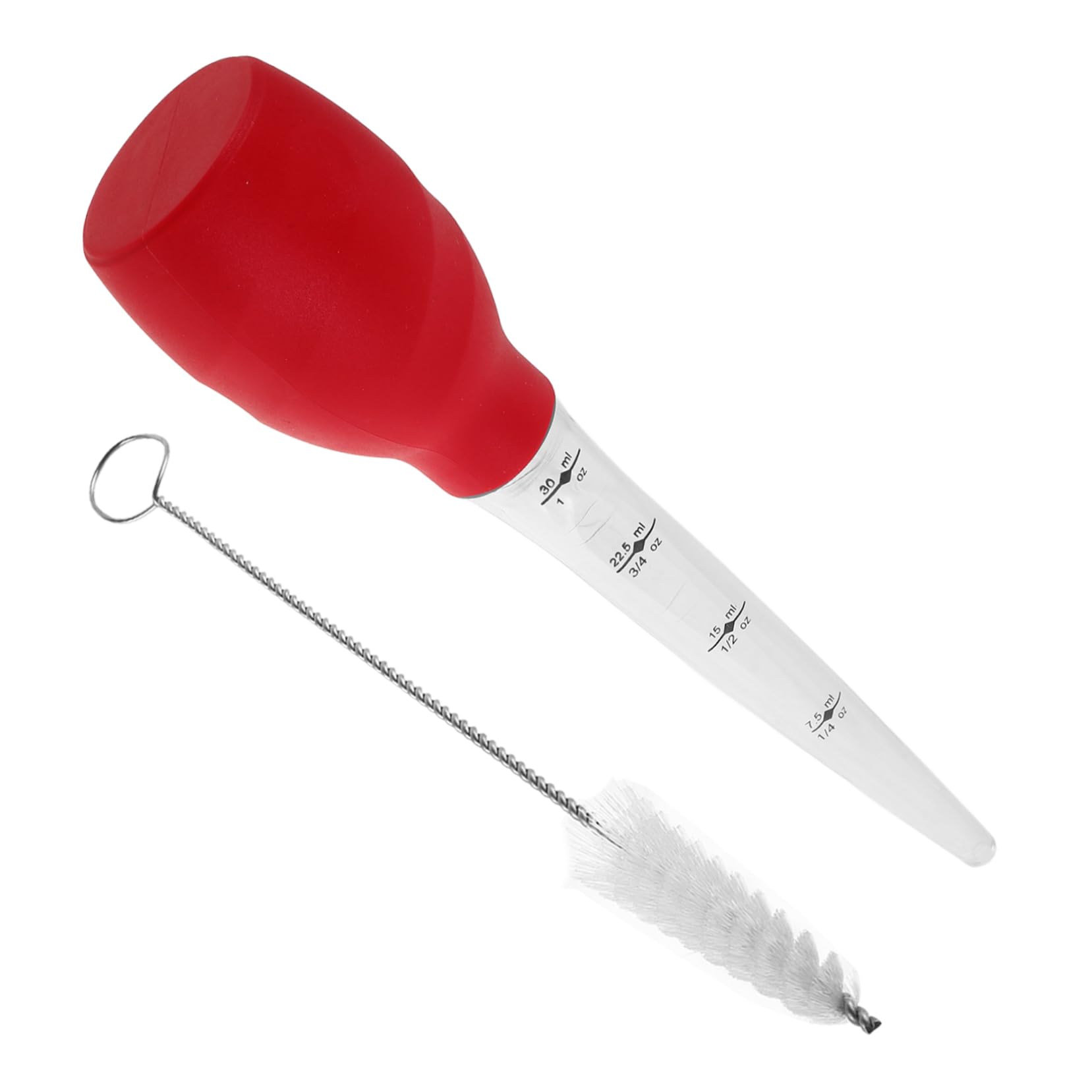 CIYODO Silicone Turkey Baster Small Baster for Cooking Marinating Tool Bbq Basting Brush Set