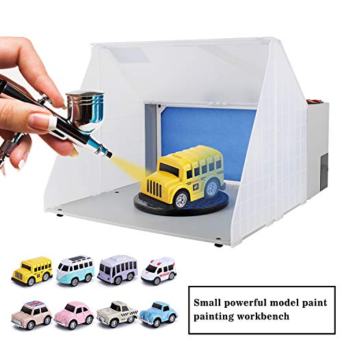 YAOBLUESEA Airbrush Absauganlage 3m³/min Farbe Filter Farbnebel W420 für Farbnebel Außenluft Ersatzfilter Sprühnebel Außenluft