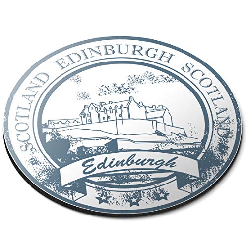 RM39998 Tapis de souris rond Motif Émirats arabes unis