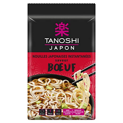 TANOSHI Tallarines instantáneos de trigo de ternera 85g