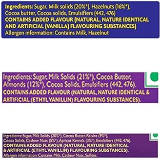 Dairy Milk Silk Small Chocolates Combo (2 X Silk Roast Almond With Whole Nuts 58G, 2 X Silk Hazelnut 58G And 2 X Silk Fruit And Nut 55G), 342 Grams