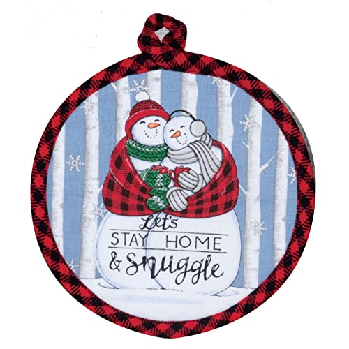 Kay Dee Designs Cuddle Weather Snowman Potholder