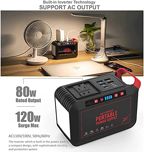Portable Power Station Power Generator 88.8Wh 3.7V 24000mAh Energy Storage Solar Generator Easy To Carry - Image 5