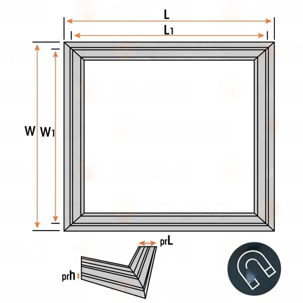 Burlete Puerta Bajo Mostrador 426x576mm BM - 95FI76897
