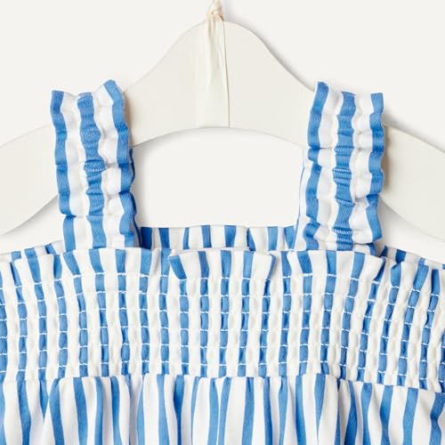 Image of Amazon Essentials x Sofia Grainge Baby Girls' Cotton Sleeveless Shirt and Shorts Play Set