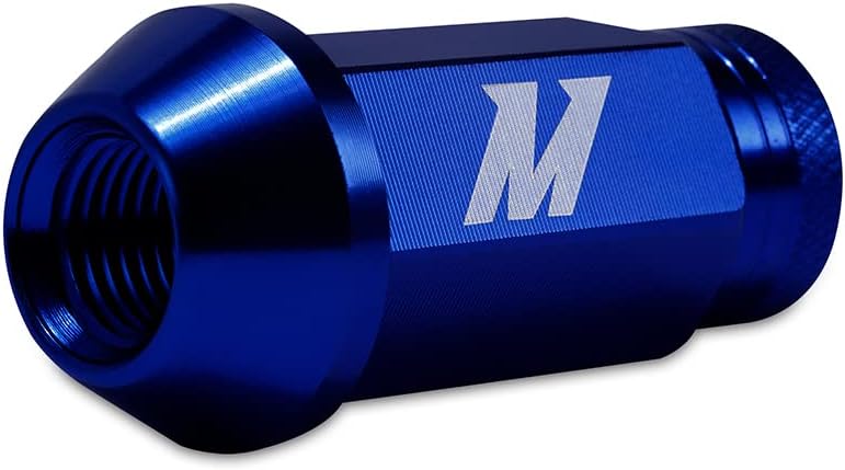 Mishimoto Aluminum Locking Lug Nuts M12x1.5, 20pc Set, Blue