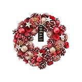 グリーンハウス(Green House) CMナチュラルリース L スターリーレッド CM1608-A