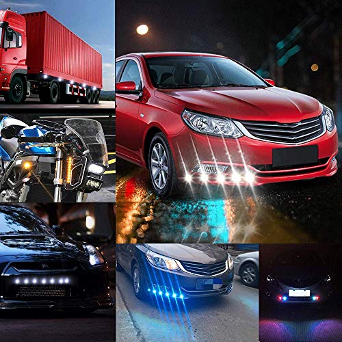 Luces LED Eagle Eye 18mm 9W Luz Diurna Blanca 10pcs miniatura 6