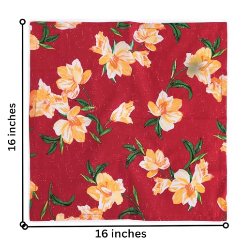 Servilletas de Tela de Algodón Estampadas 20x20 in Paquete x10 miniatura 5