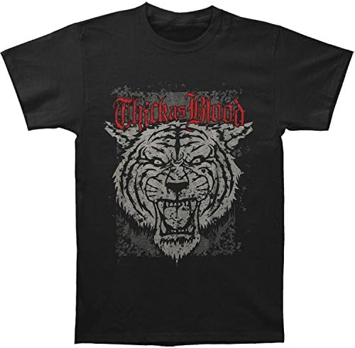 Thick As Blood Men's Tiger T-shirt X-Large Black