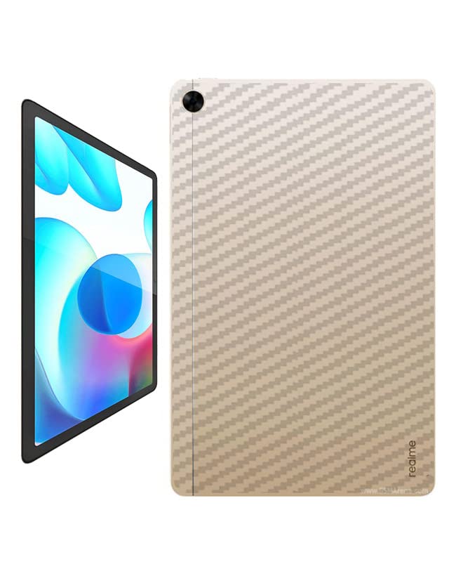 Image of Compatible with Realme Pad 10.4 inch Tablet Back Skin Sticker /Vinyl wrap /Protective Film Tablet Skin Carbon Fiber Transparent by Candeal Mizhan