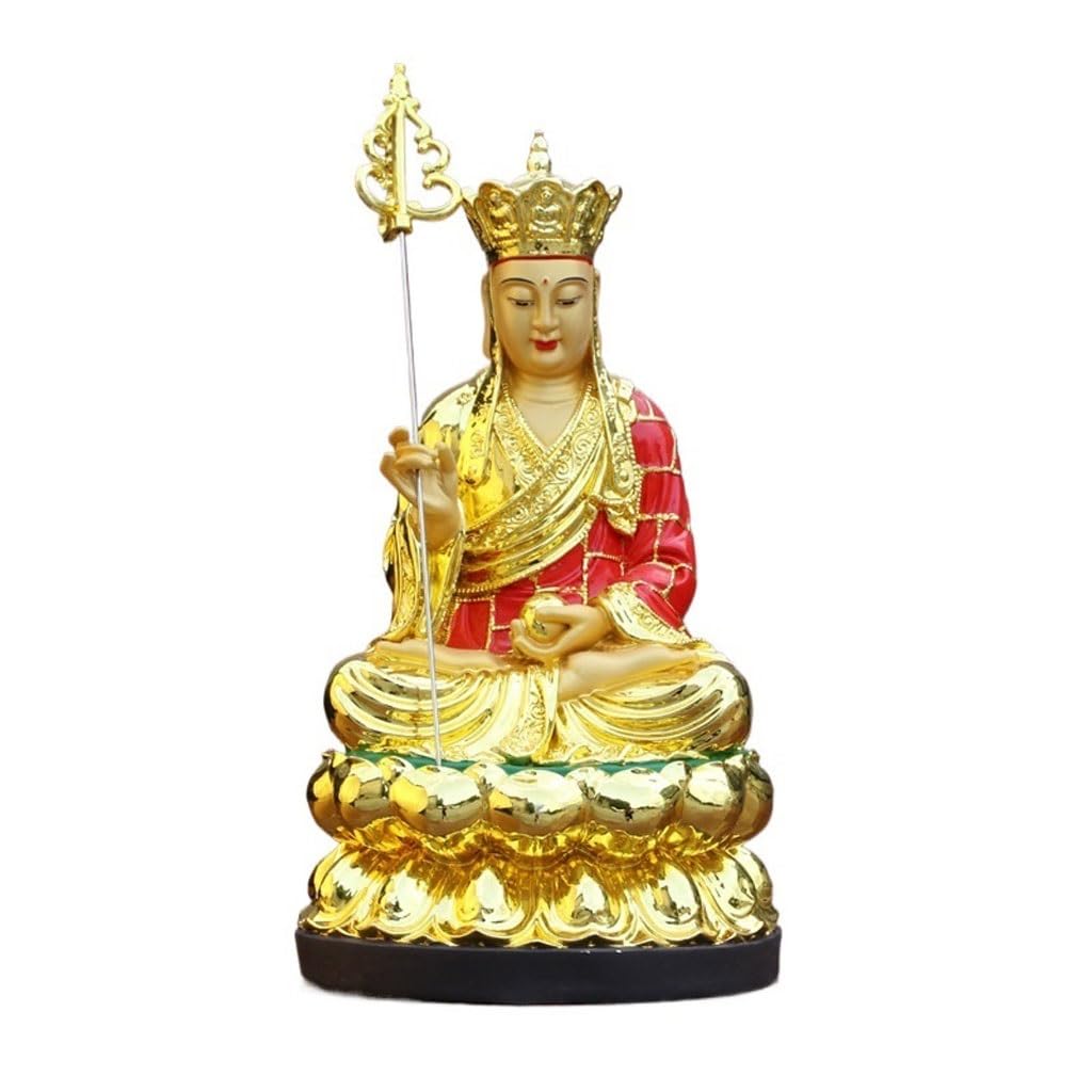 Posąg Buddy Wewnątrz Domowy Kult Żywiczny Bodhisattwa Statua Buddy Ornament, Salon Studium Zen Medytacja Dekoracyjne Ornamenty Medytująca Posąg Buddy Rzeźba