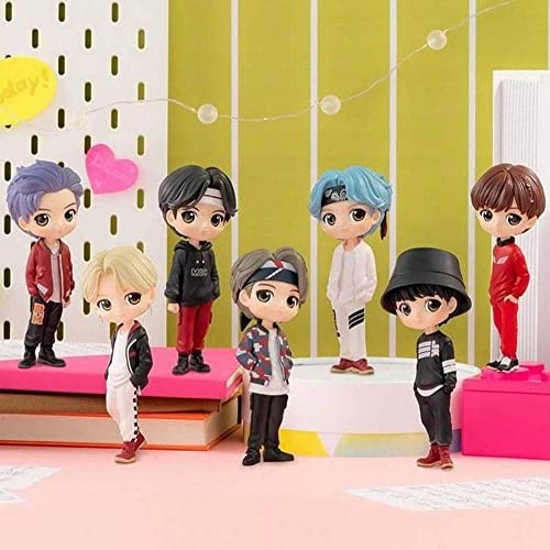 Image of Awestuffs Action Figure Limited Edition for Car Dashboard, Decoration, Cake, Office Desk & Study Table (BTS J Hope)