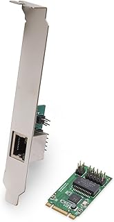 I/O Crest M.2 (B & M-Key) PCIe Interface Single Port Gigabit Ethernet Modules NIC RealTek RTL8111 Chipset
