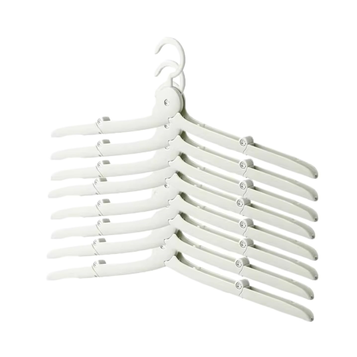 Kleiderbügel Reise-Klapp-Kleiderbügel, Teleskopisch, Tragbar, Kleidung Für Aufhängen, Reise-Wäscheständer, Kleidungs-Organizer, Unterwäsche Clothes Hanger(Grün,10pcs)