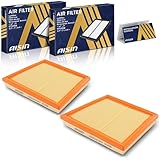 AISIN AFTERMARKET ARFAZ-01367 Pack of 2 Engine Air Filter - Compatible with Mini Cooper 2015-2023,