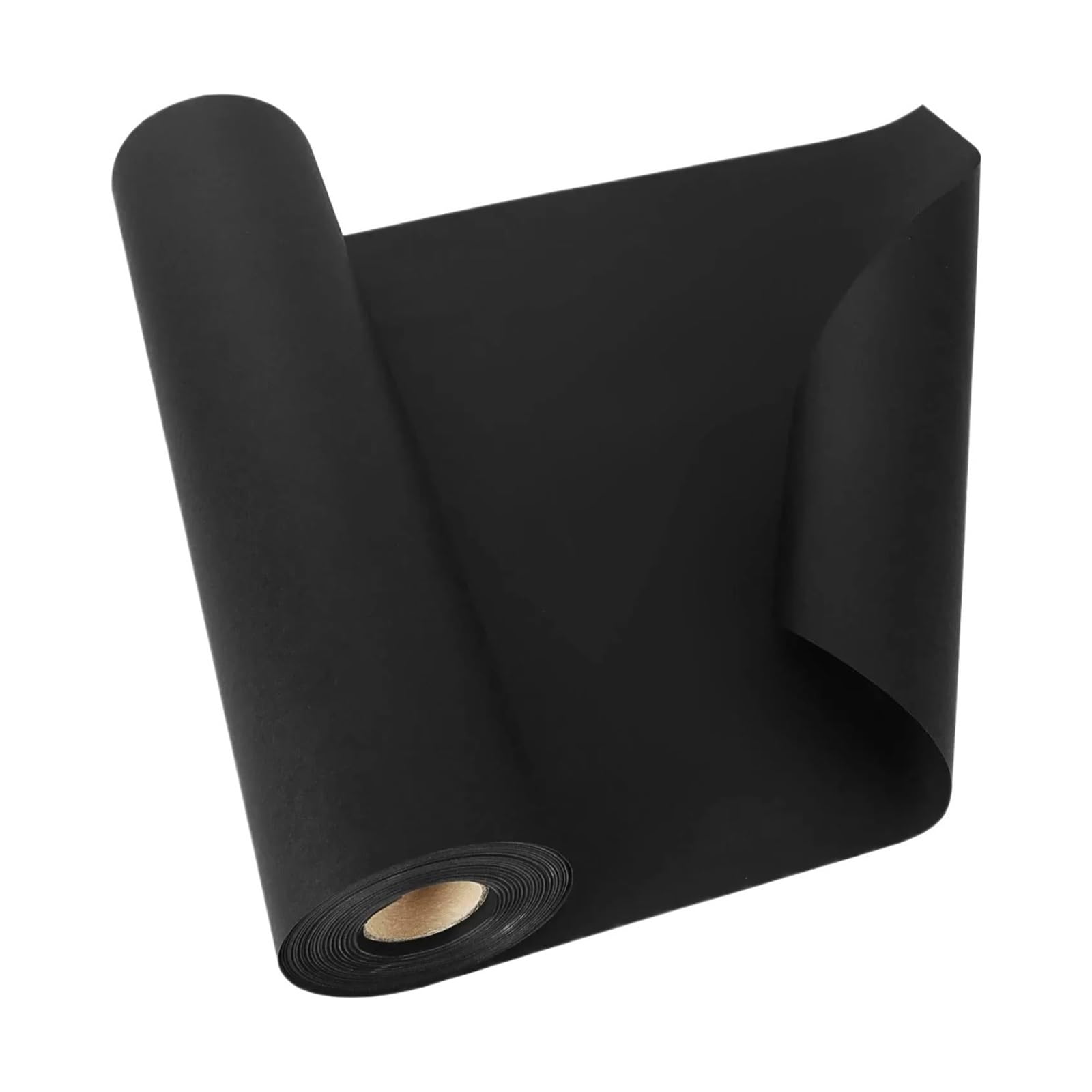 Kraft Paper Black Roll Construction Poster Board Wrapping Art Bulletin Present Packing Papers(30cmx10m 1Roll)
