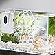 Solar Sauerstoffpumpe, 7W Solar Teichbelüfter mit 6000mAh Akku, Solarladen sind verfügbar und USB-Laden, Oxygenator Aquarium Luftpumpe Angelbelüfter mit Rohr Luftblasensteinen, für Gartenteiche