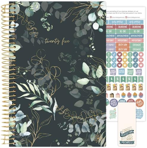 bloom daily planners 2025 Calendar Year Day Planner (January 2025...