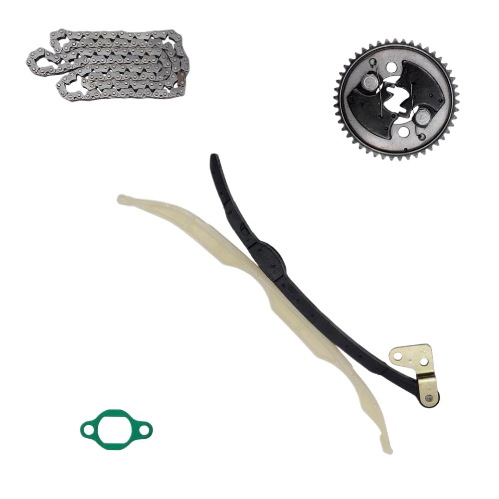 Kit De Cadena De Distribución Y Piñón De Árbol De Levas Compatible Con Hisun 500 ATV UTV P0040001451B0000 P0040001452B0000 P004000143020000 P0040001431A0000