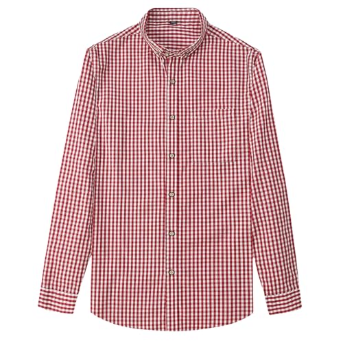 Camisa a cuadros para hombre de manga larga ideal para días de invierno