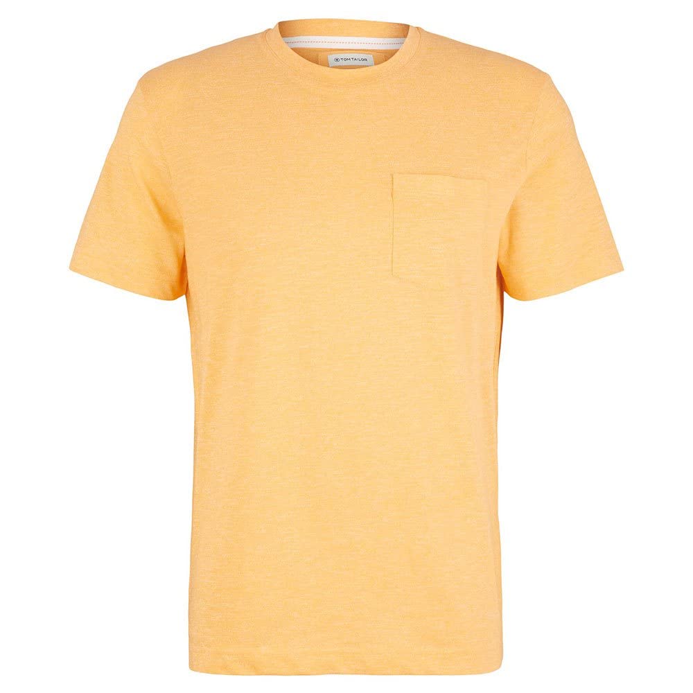 TOM TAILOR Herren Basic T-Shirt mit Brusttasche